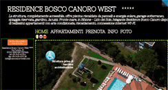 Desktop Screenshot of boscocanorowest.com